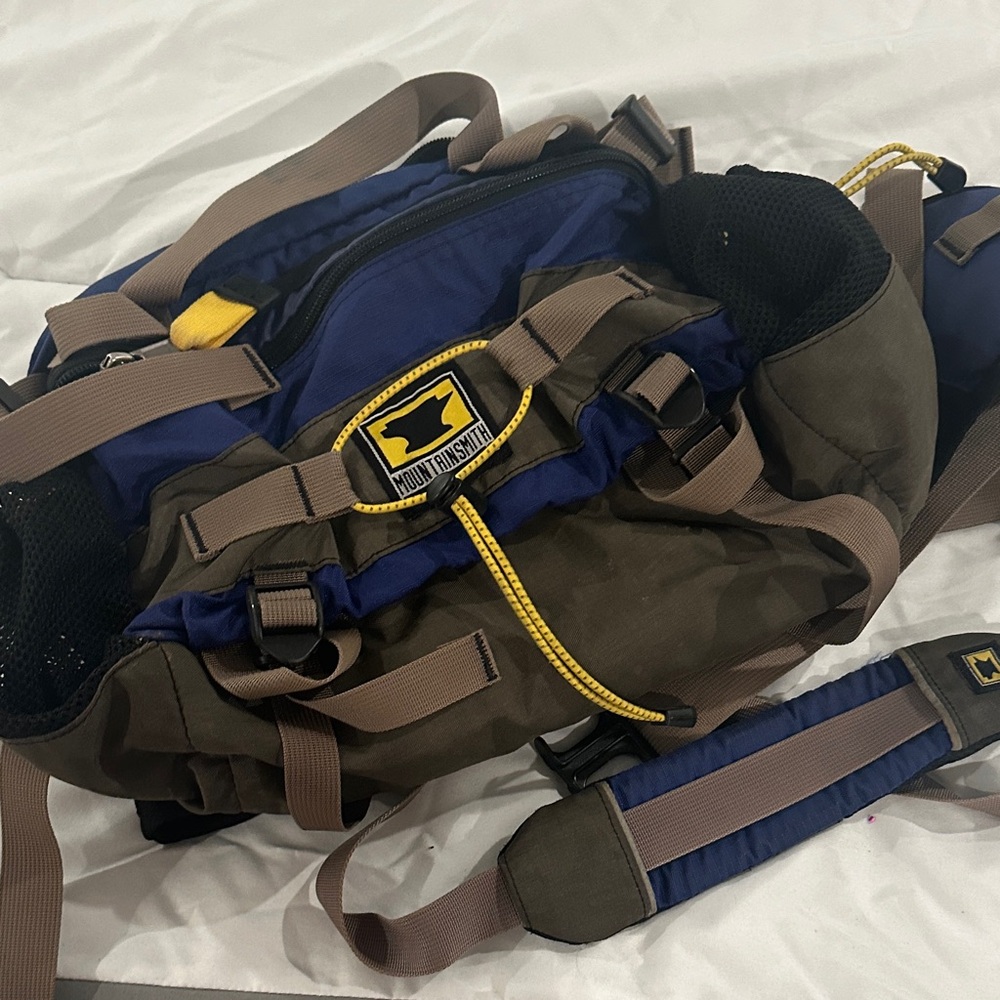 Blue and Gold Mountainsmith Bag